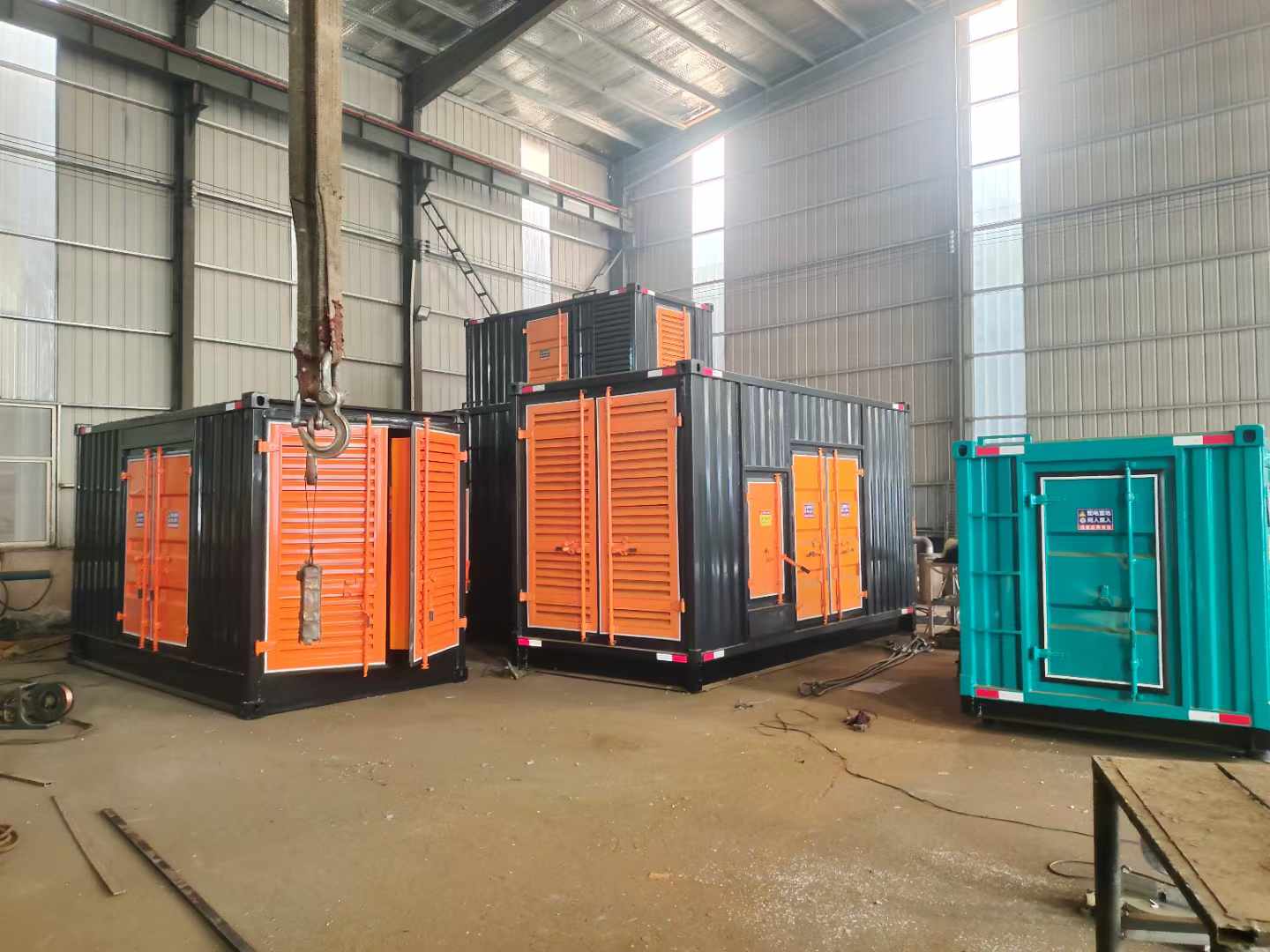 横峰500kw柴油发电机组可以带动多少功率设备？